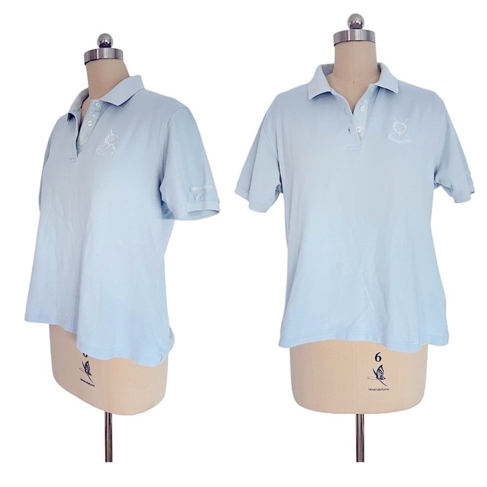 Burberry Golf Tennis Polo short sleeves shirt sport St Andrews Links M